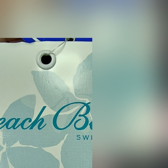 Beach Belle Women's Plus Vibrant Floral Tankini Vacation Swimming Top, 20, NWT - Picture 6 of 12